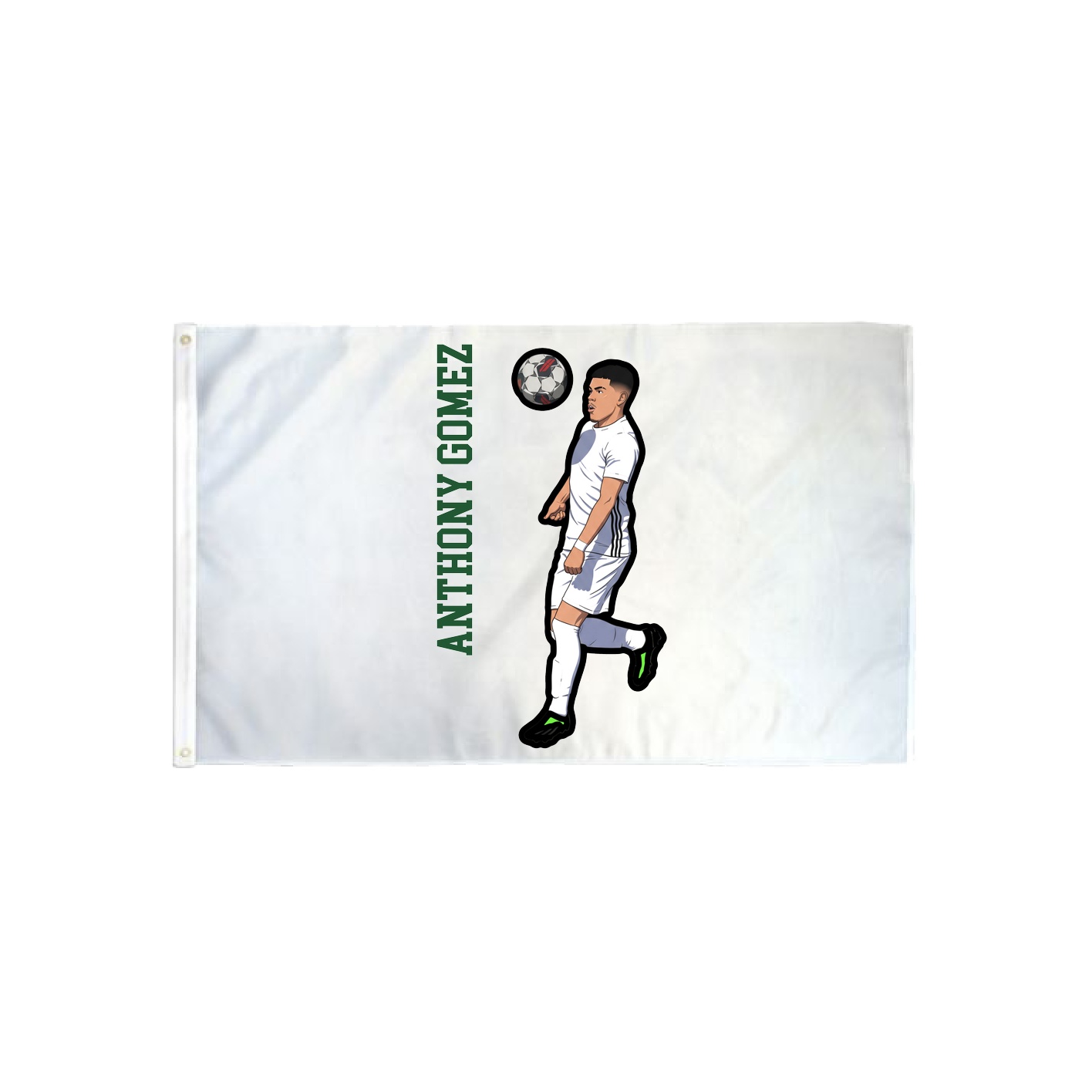 3x5 Flag — Name Vertical in Classic