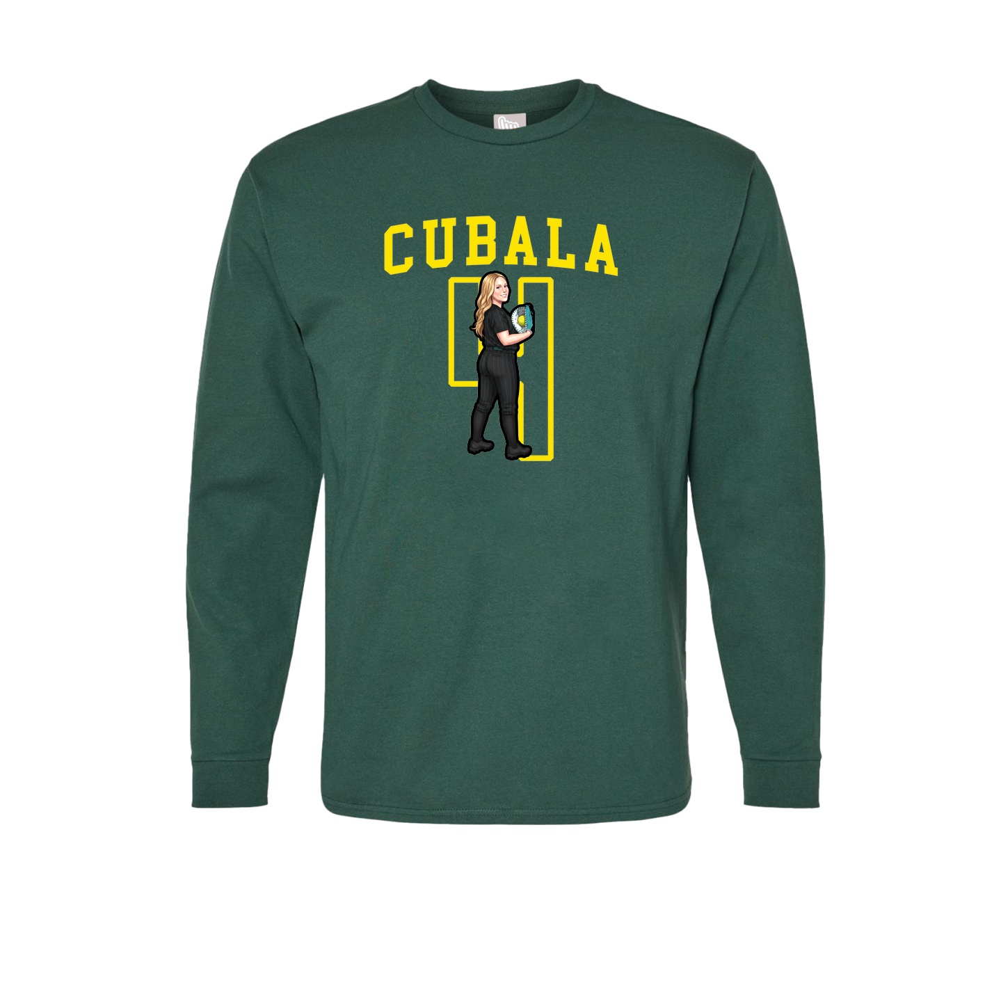 Long Sleeve Tee — Shirsey in Green