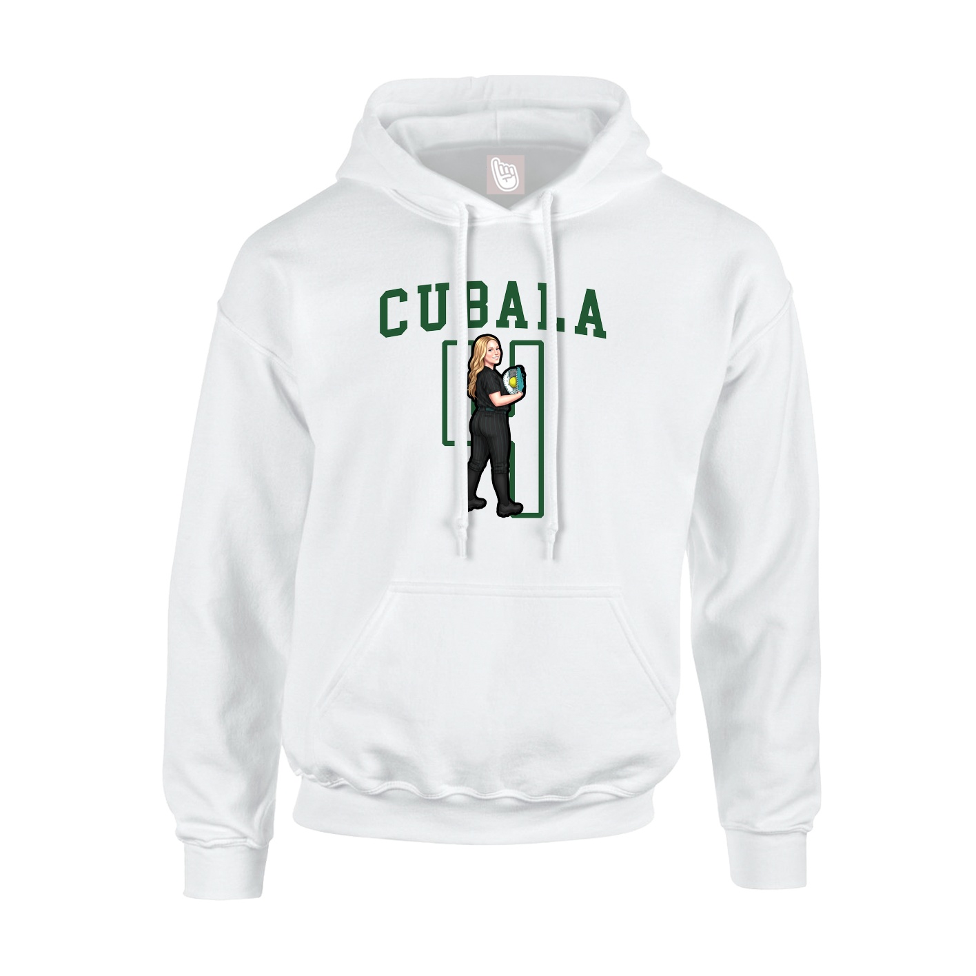 Youth Hoodie — Shirsey in White