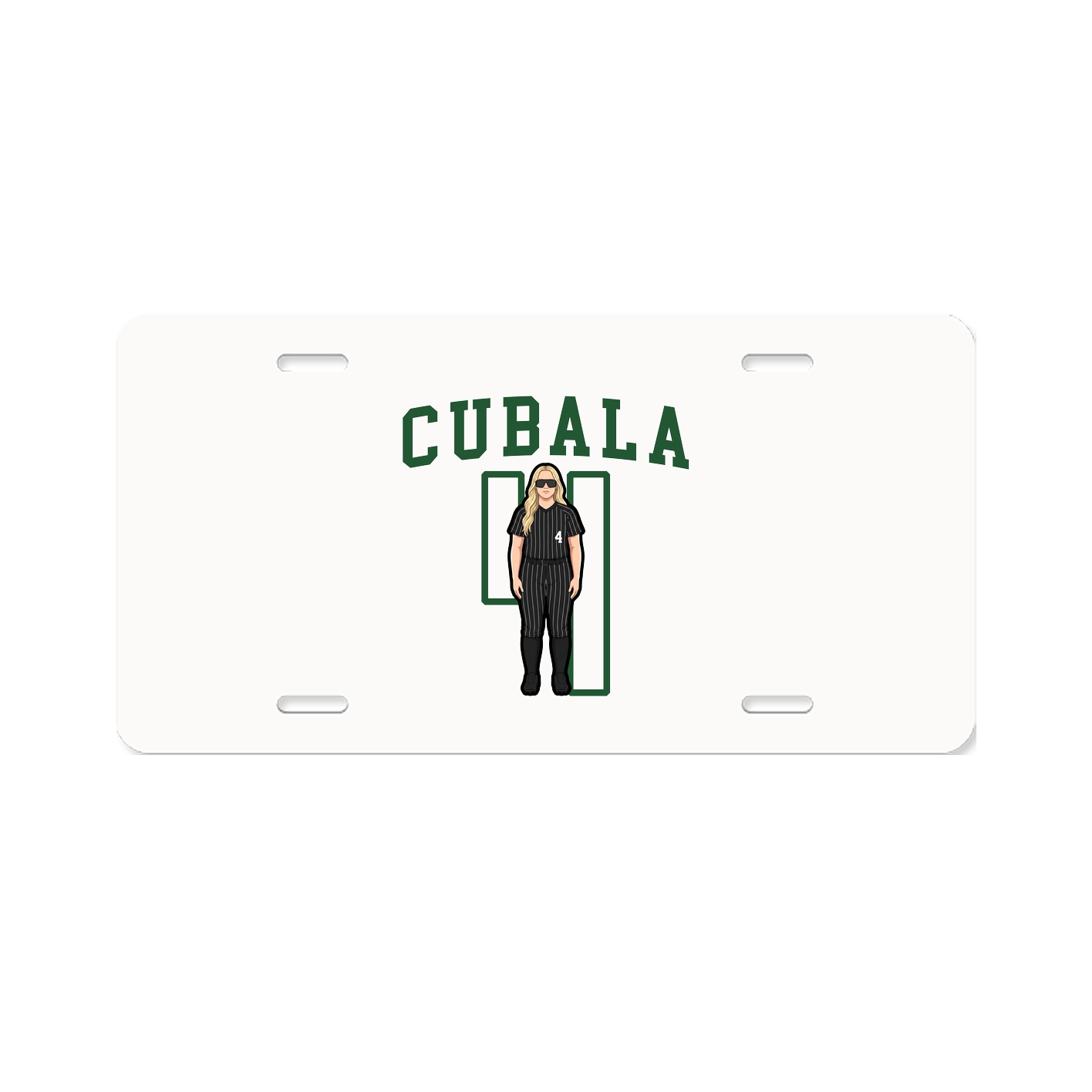 License Plate — Shirsey in Classic