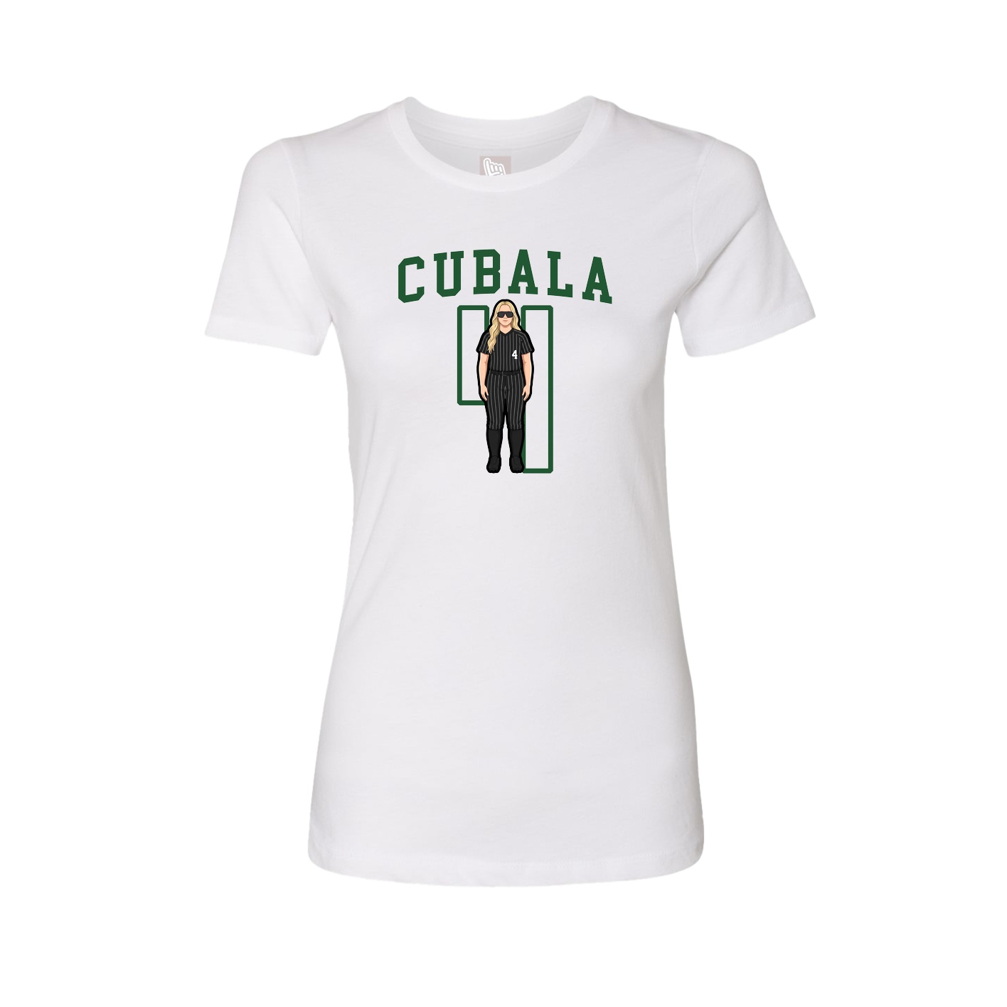 Fitted Women's Tee — Shirsey in White