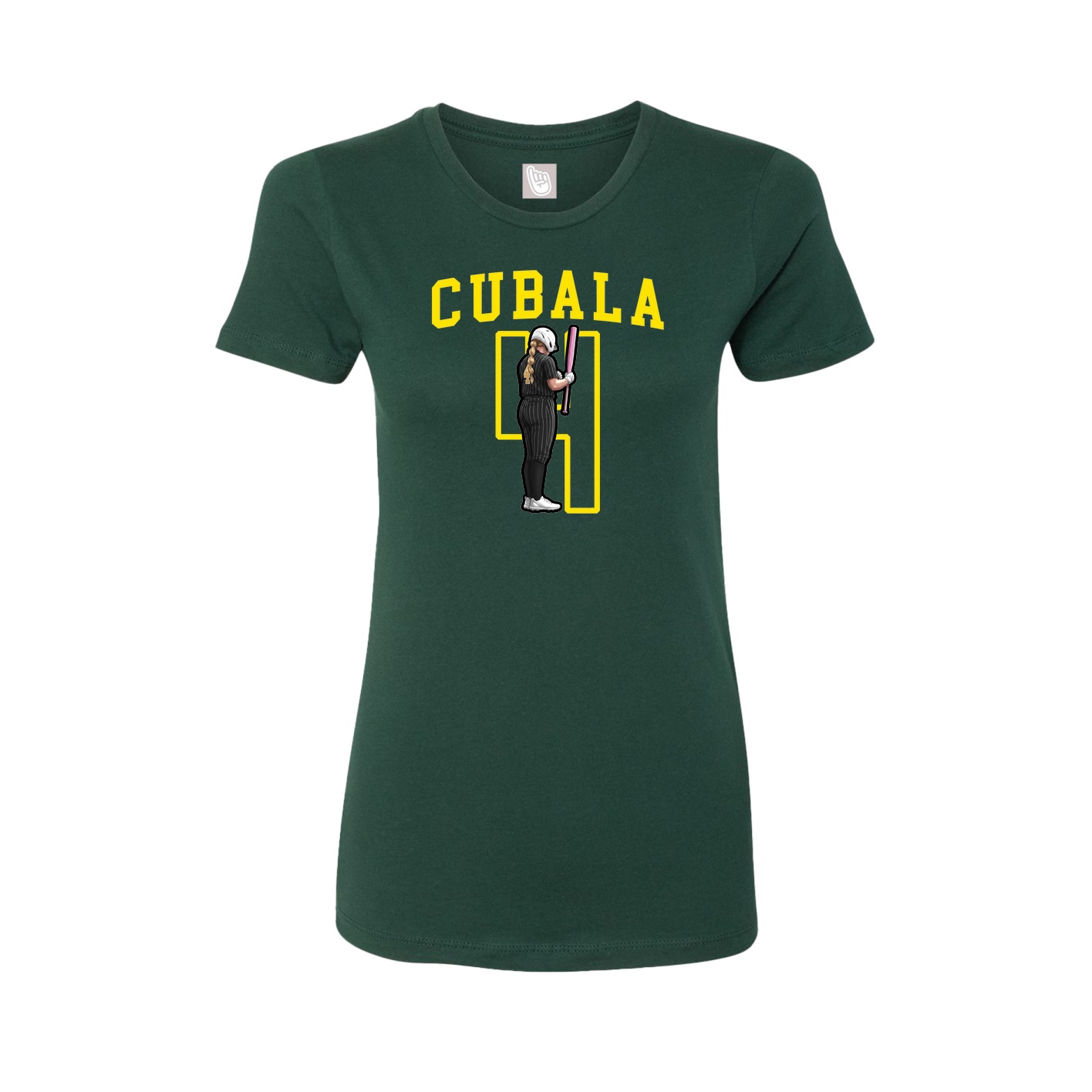 Fitted Women's Tee — Shirsey in Green