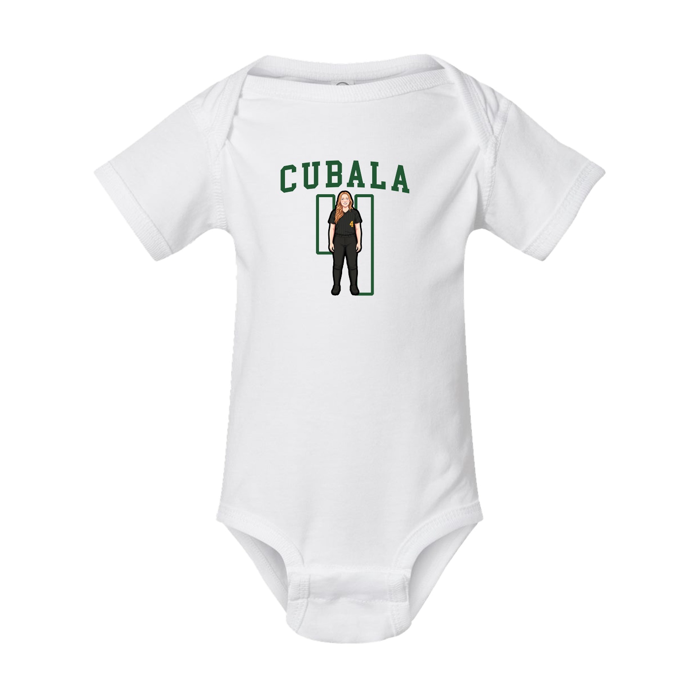 Baby Onesie — Shirsey in White