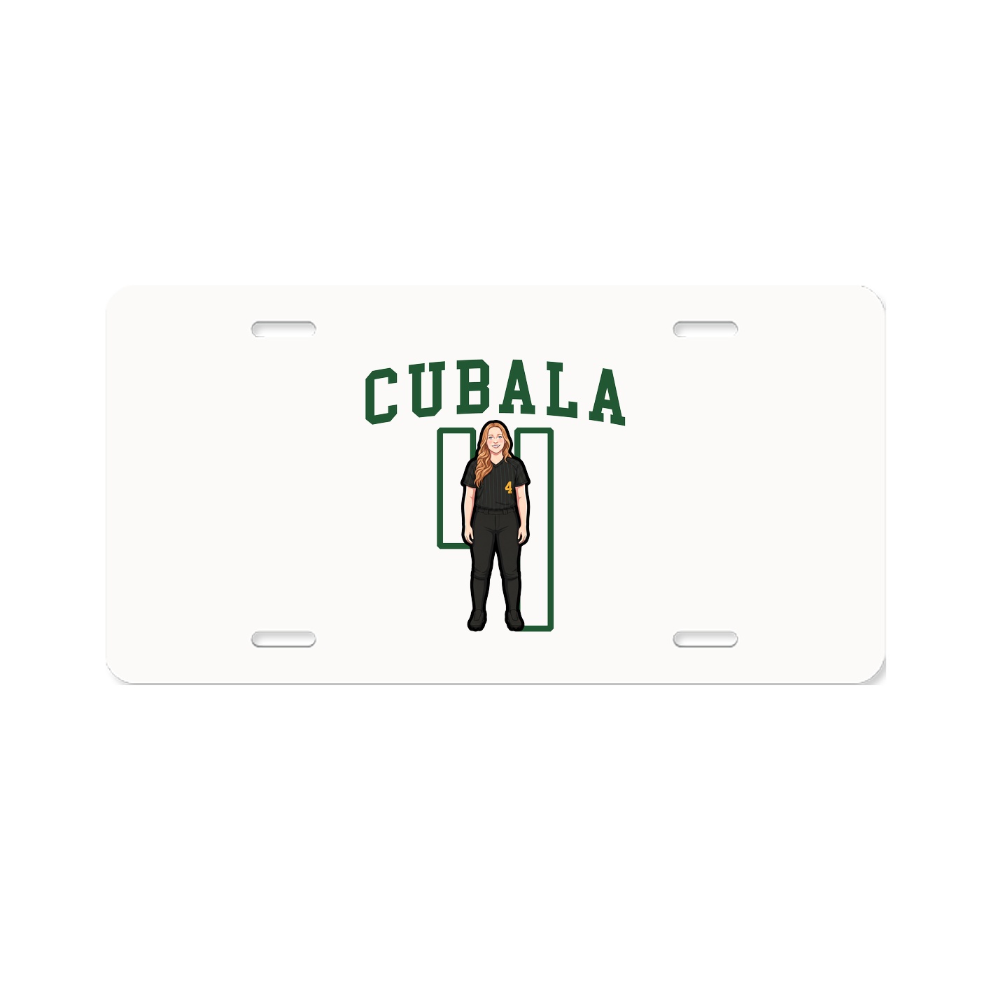 License Plate — Shirsey in Classic