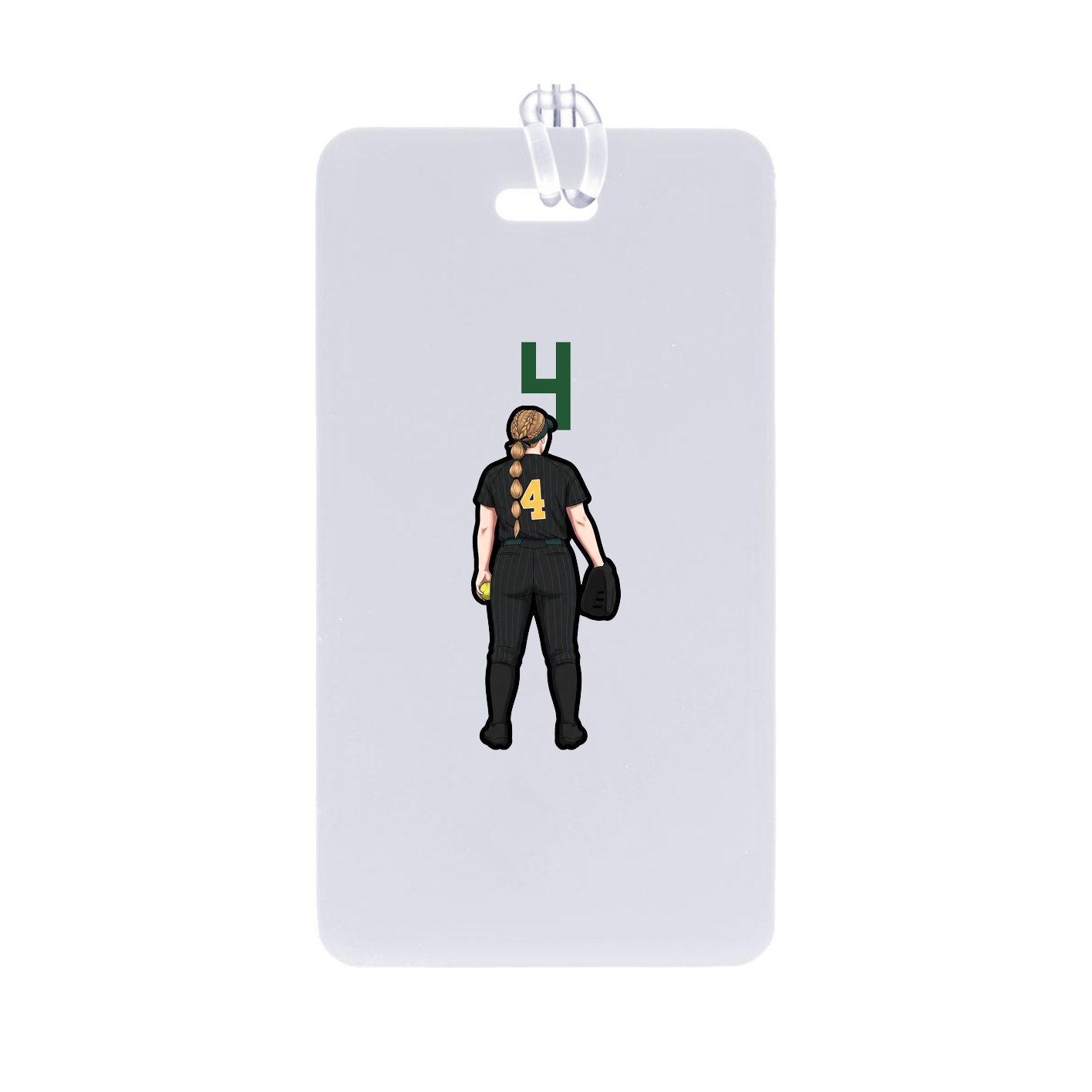 Bag Tag — Number Top in Classic