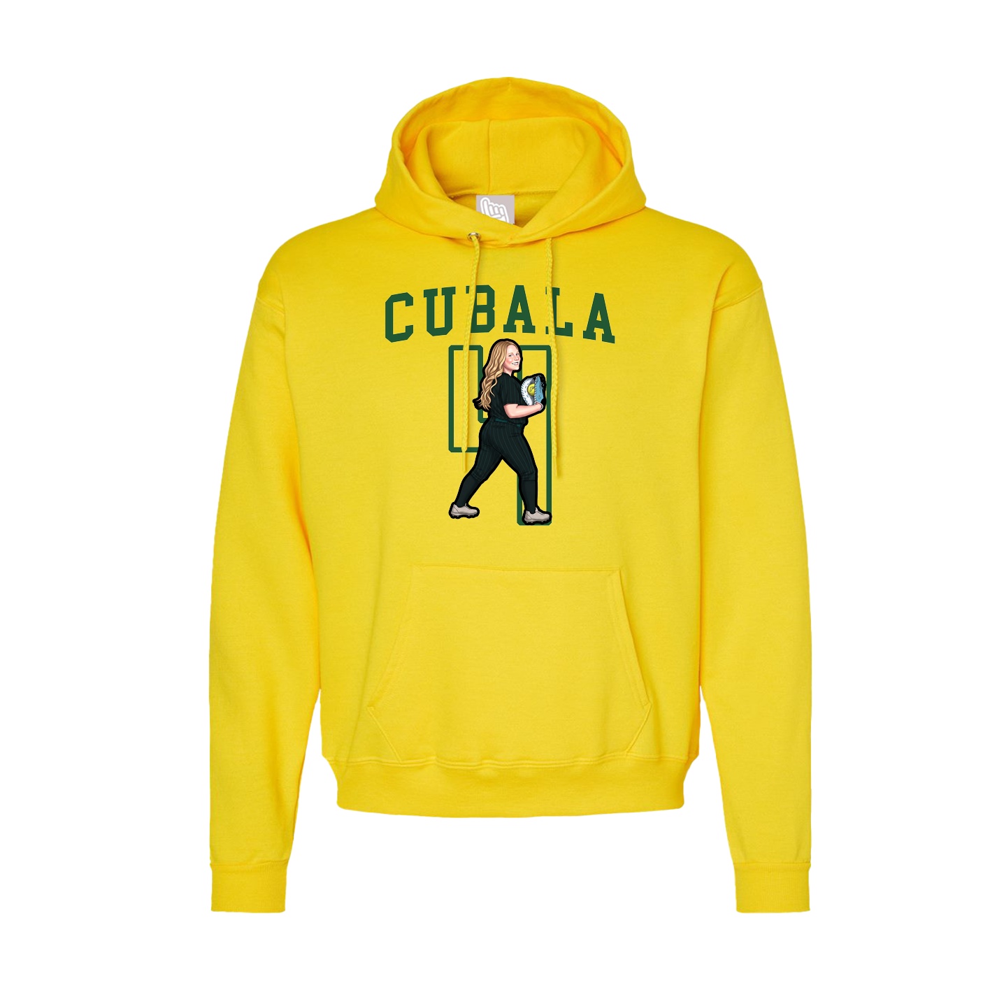 Hoodie — Shirsey in Yellow