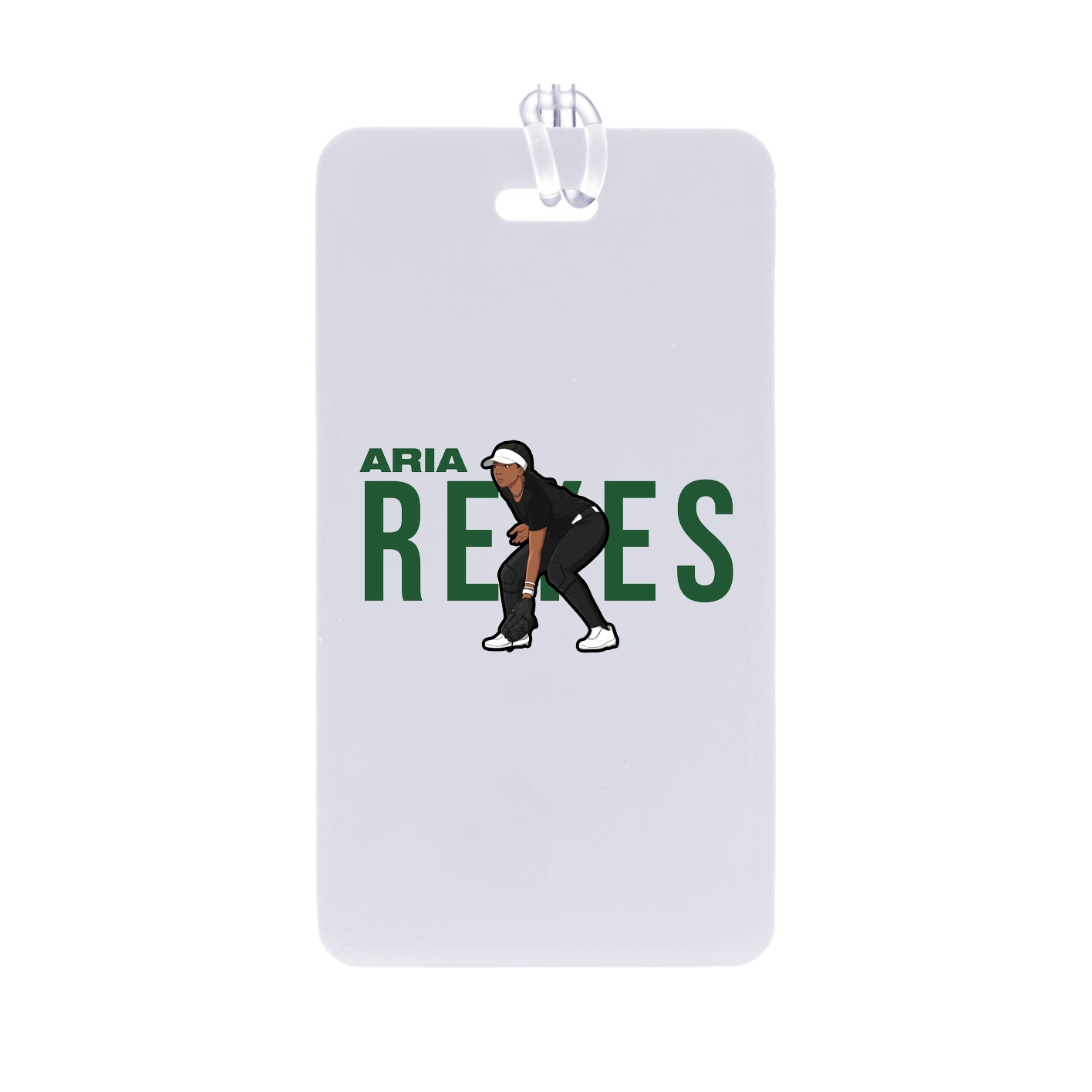 Bag Tag — Player Name in Classic