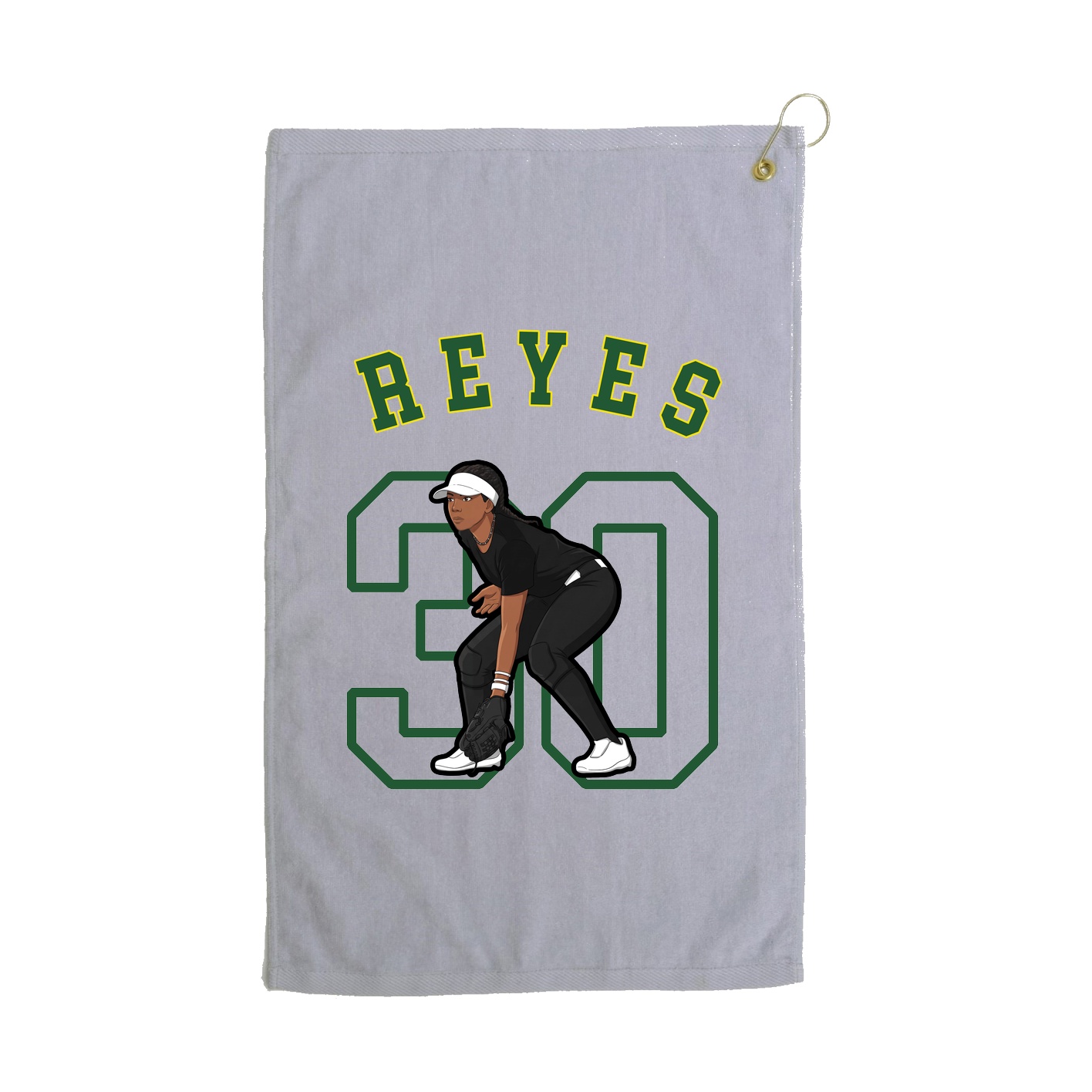 Golf Towel — Shirsey Arch in Grey