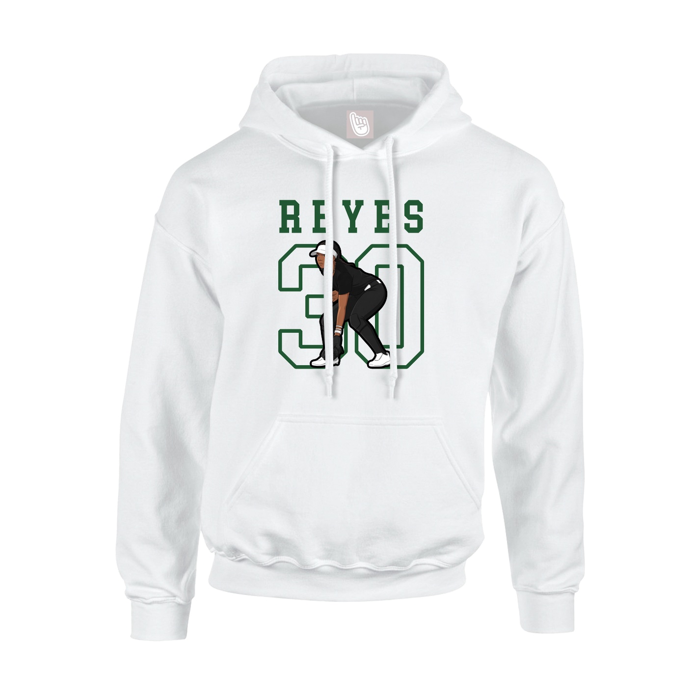 Youth Hoodie — Shirsey in White