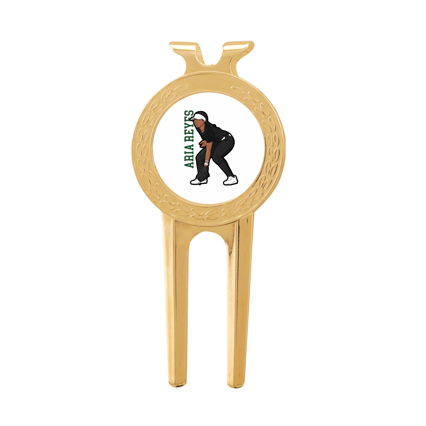 Divot Tool with Ball Marker — Name Vertical in Classic