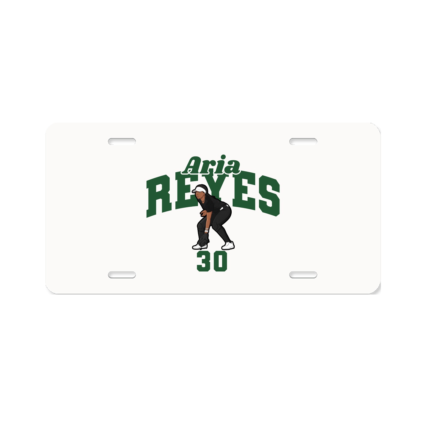 License Plate — Signature Arch in Classic