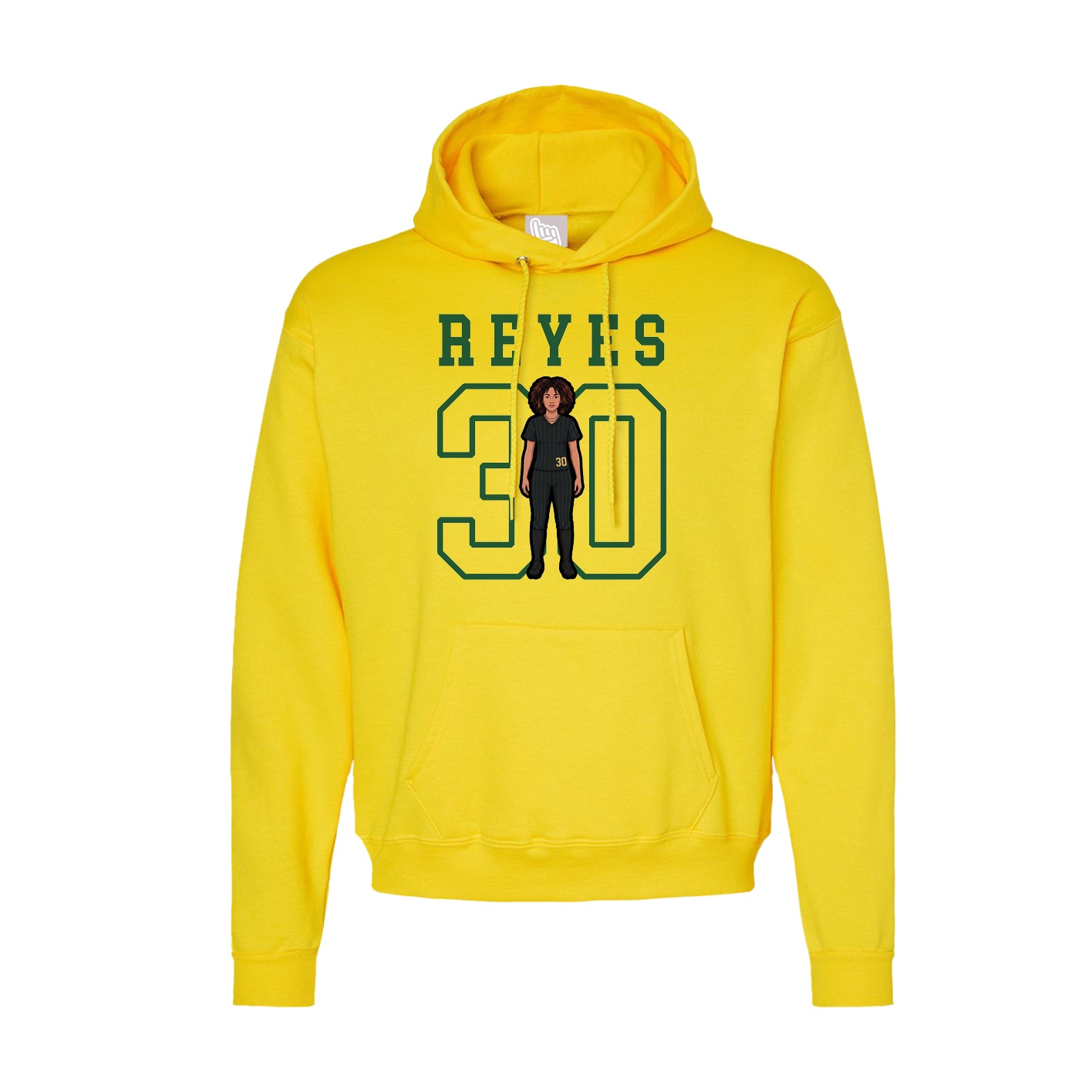 Hoodie — Shirsey in Yellow