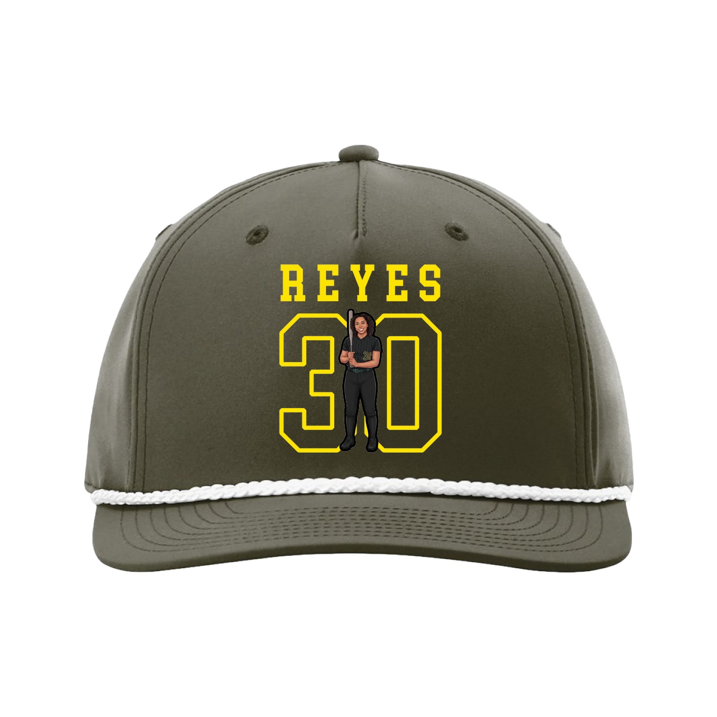 Five-Panel Classic Rope Cap — Shirsey in Green