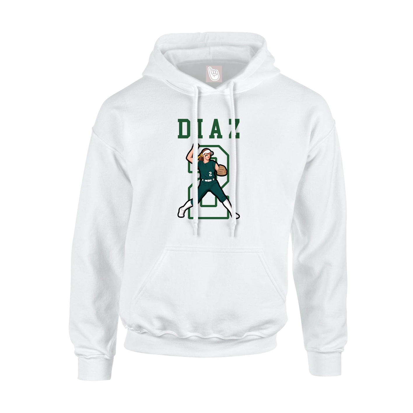 Youth Hoodie — Shirsey in White
