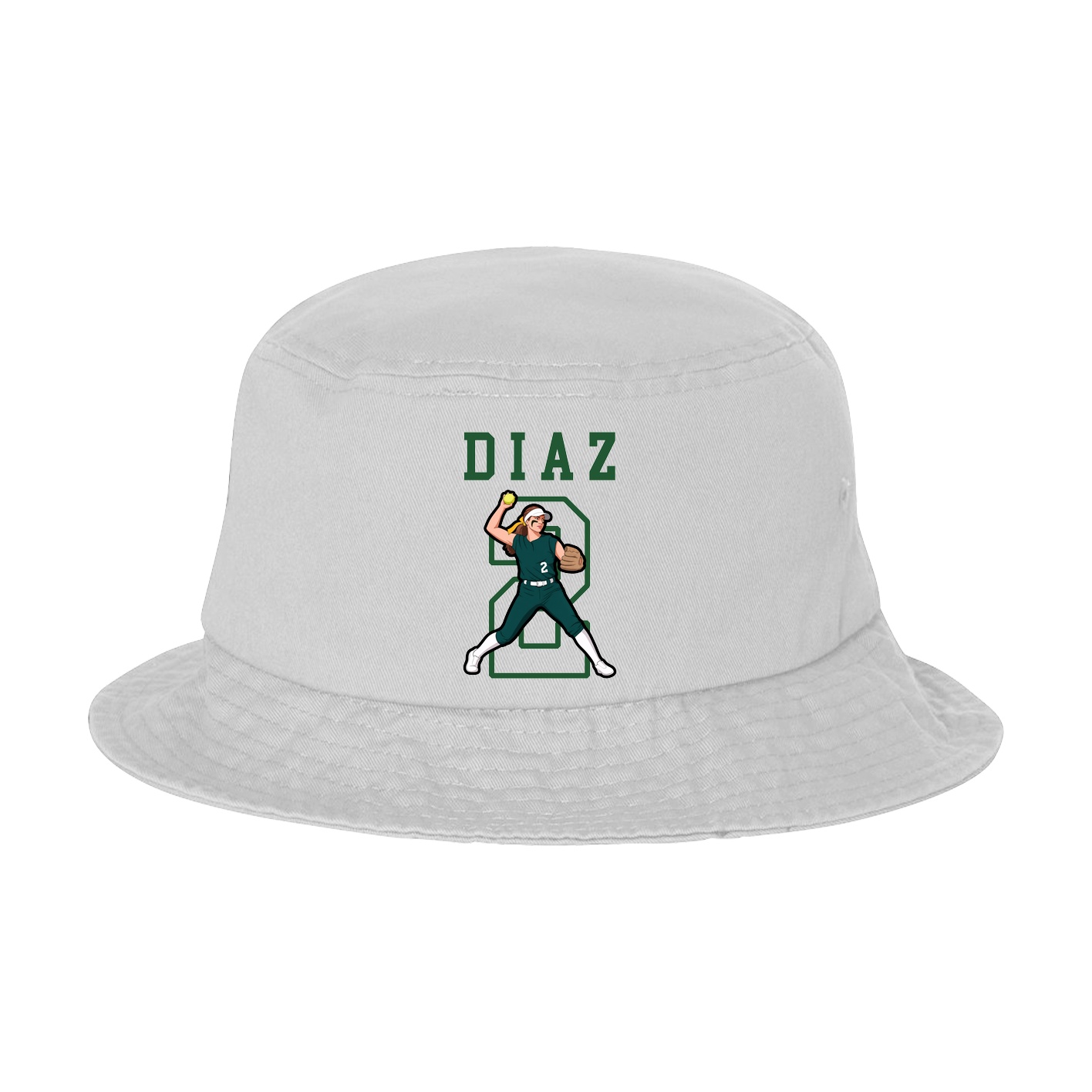 Bucket Cap — Shirsey in White