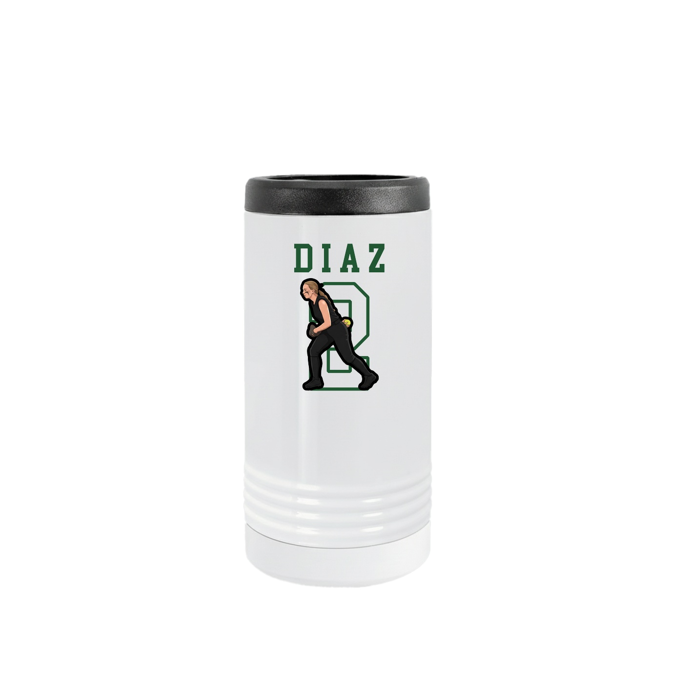 Slim Beverage Holder — Shirsey in White