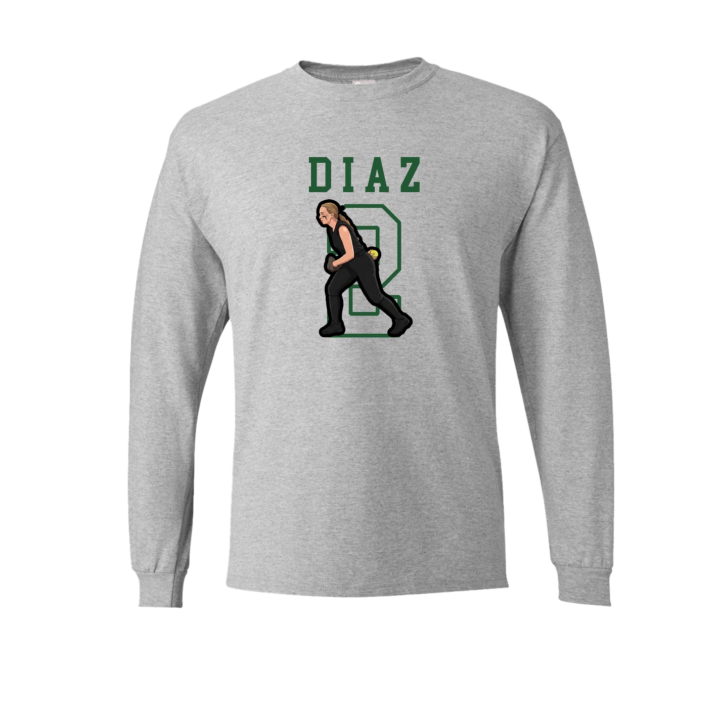 Long Sleeve Tee — Shirsey in Grey