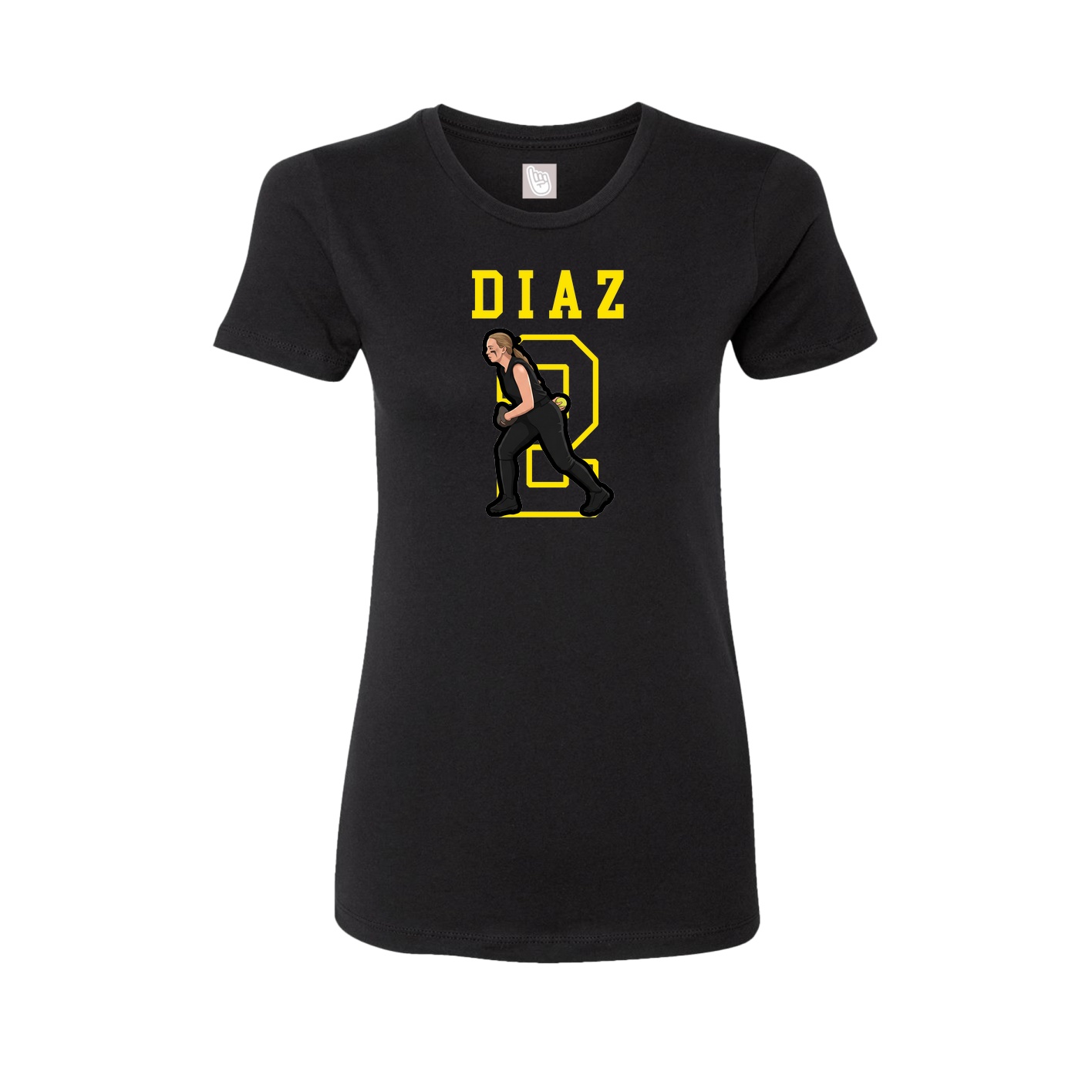 Fitted Women's Tee — Shirsey in Black