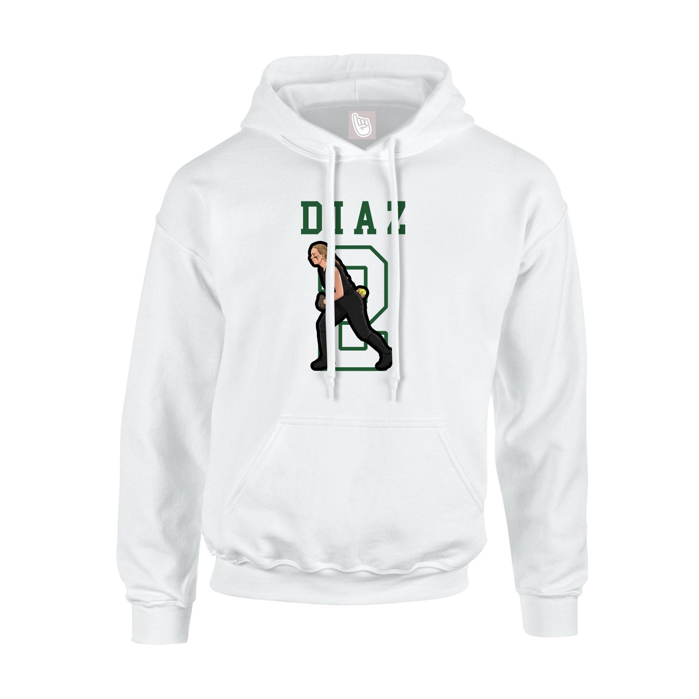 Hoodie — Shirsey in White