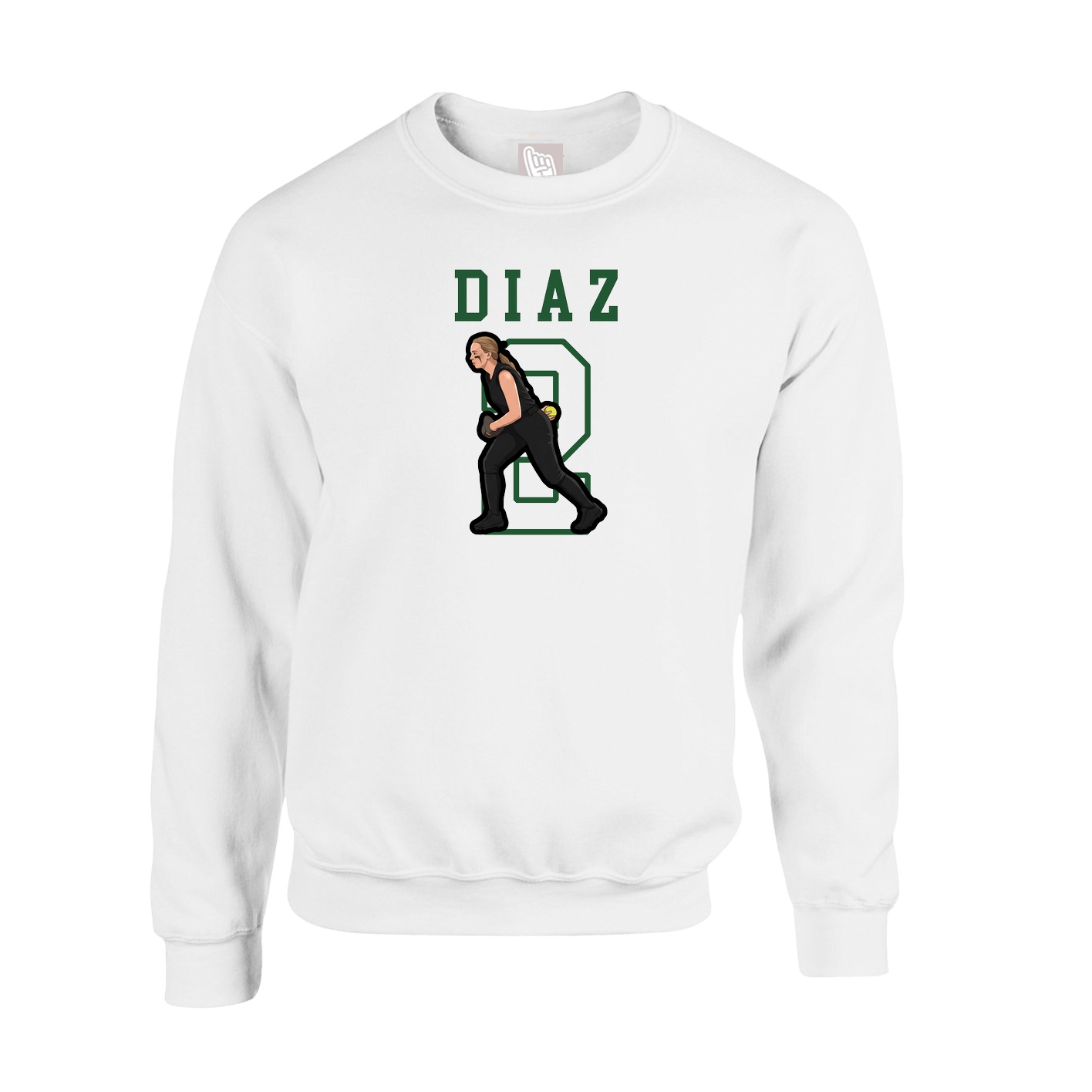 Fleece Crew — Shirsey in White
