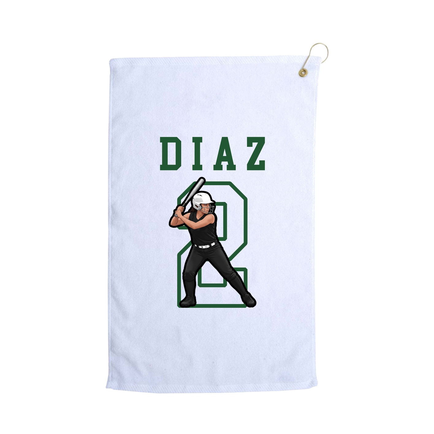 Golf Towel — Shirsey in White