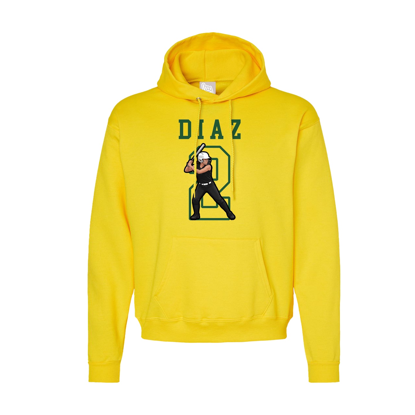 Hoodie — Shirsey in Yellow