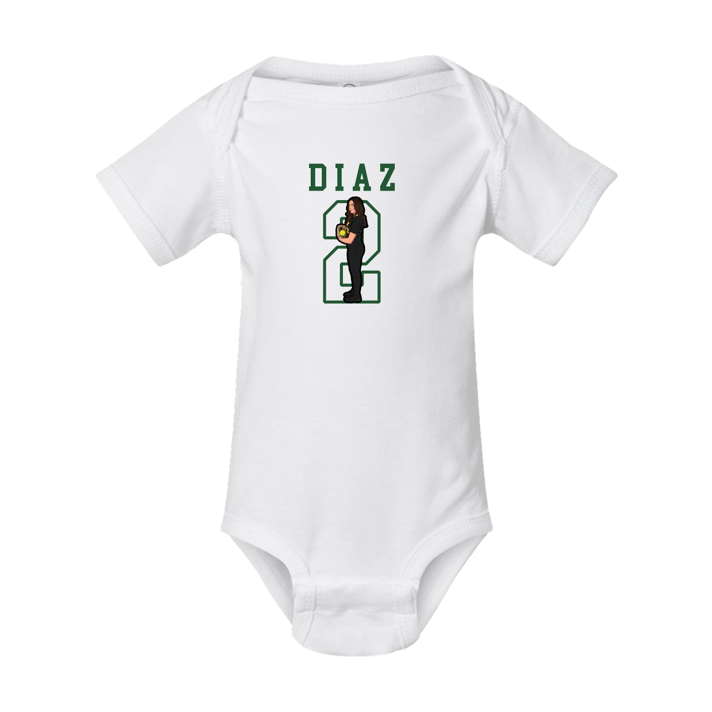 Baby Onesie — Shirsey in White