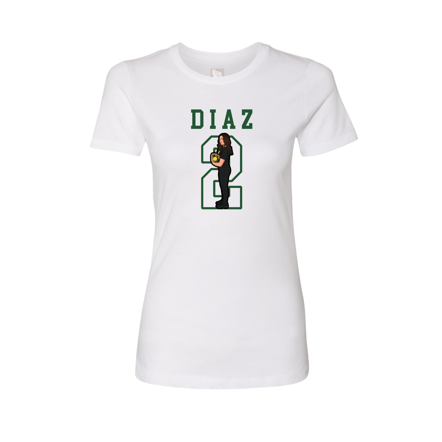 Fitted Women's Tee — Shirsey in White