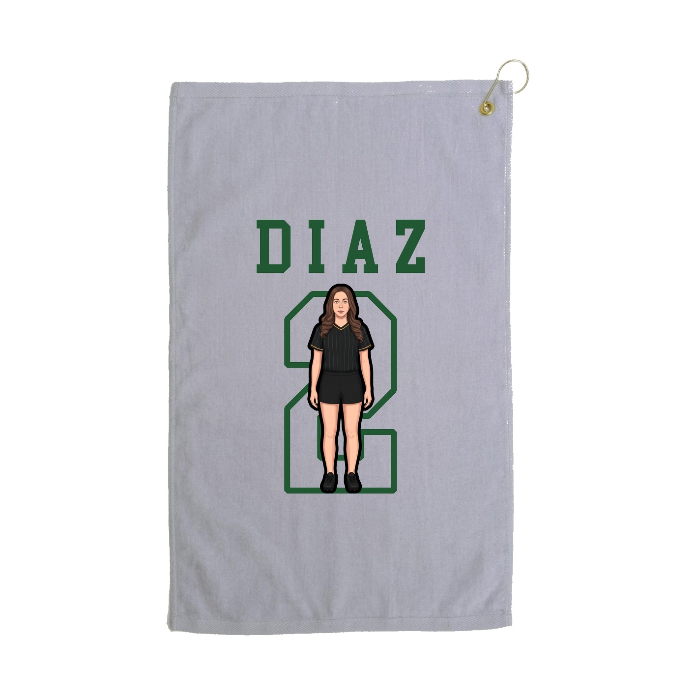 Golf Towel — Shirsey in Grey