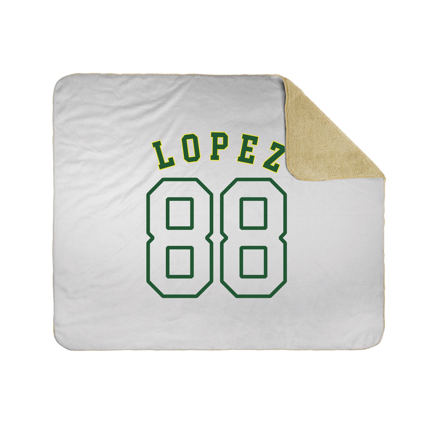 Throw Blanket — Shirsey Arch in White