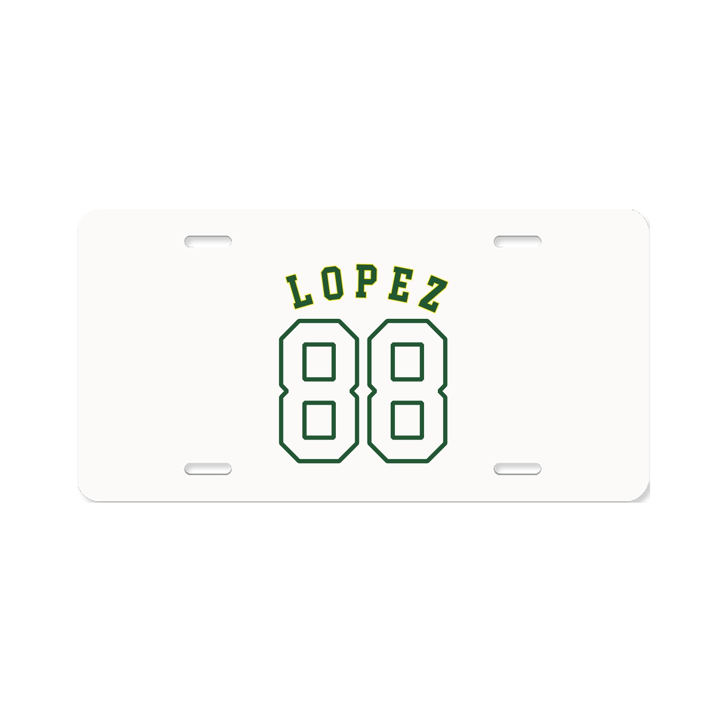 License Plate — Shirsey Arch in Classic