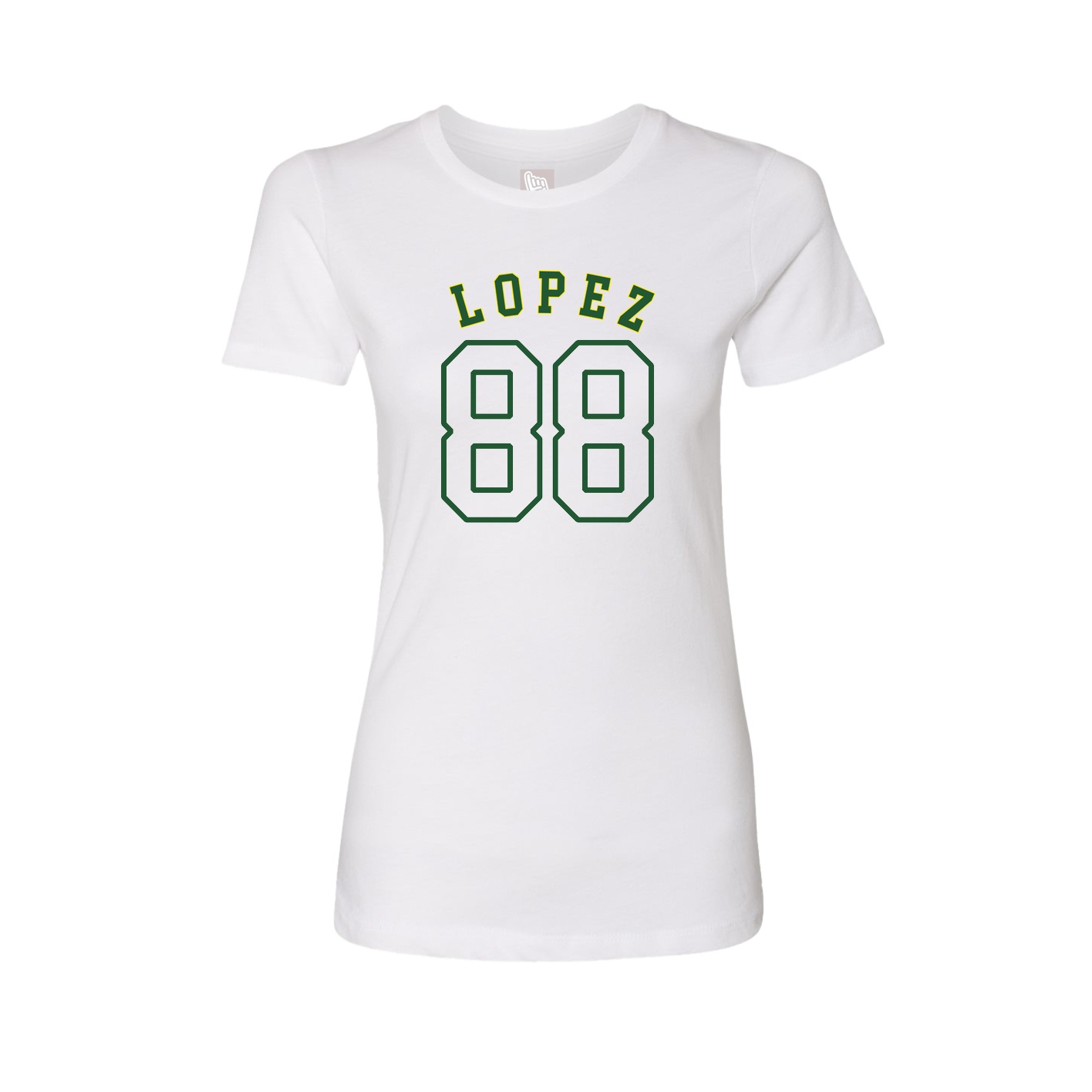 Womens Tee — Shirsey Arch in White