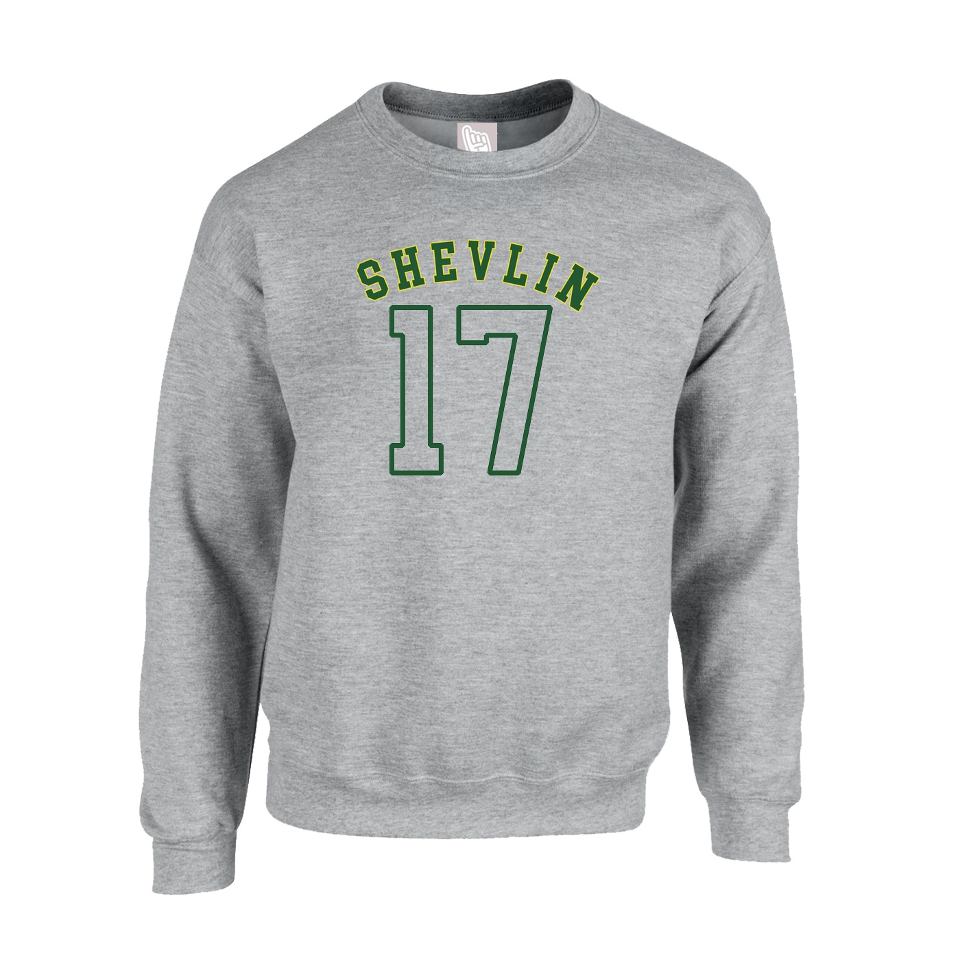 Fleece Crew — Shirsey Arch in Grey