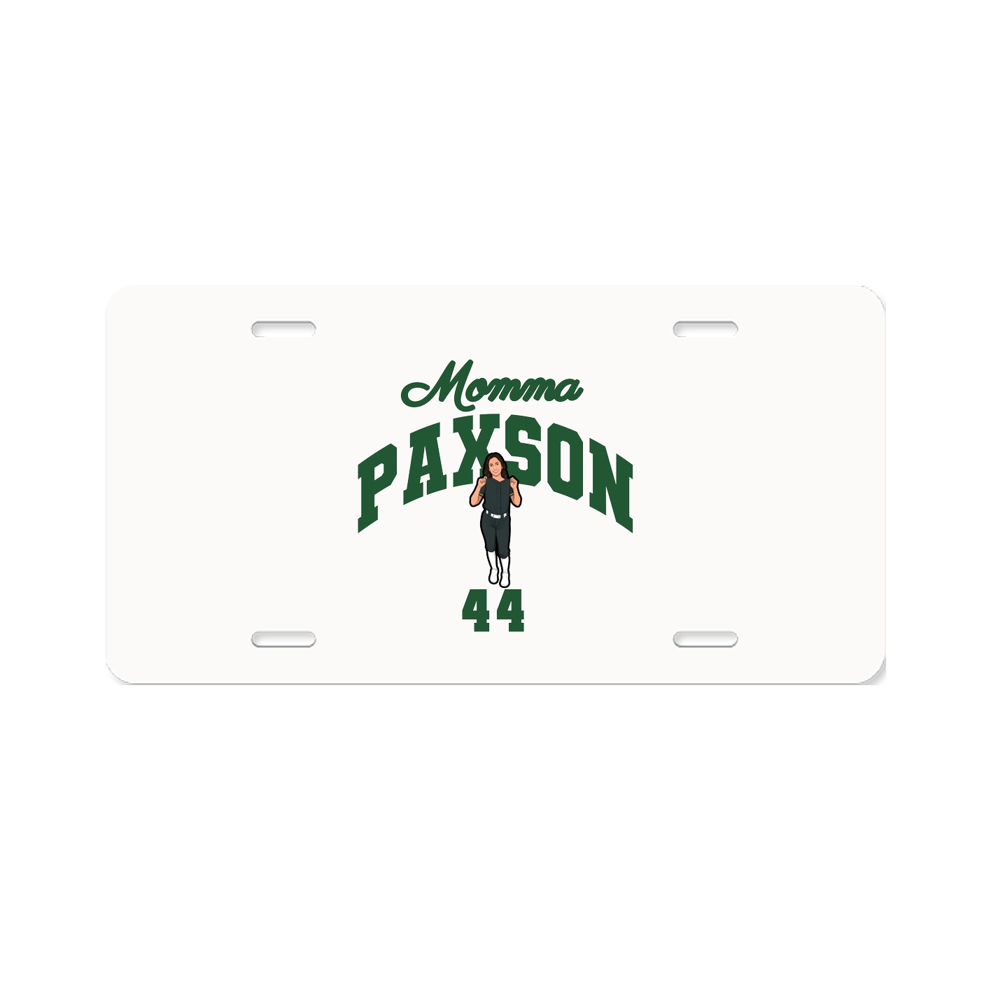 License Plate — Mothers Day Arch in Classic