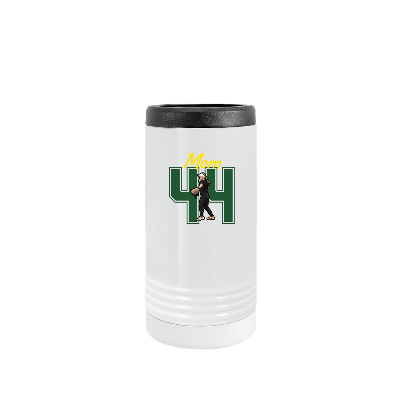 Slim Beverage Holder — Mothers Day Shirsey in White