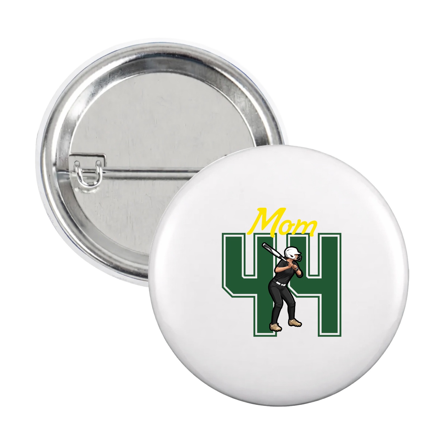 Game Day Button — Mothers Day Shirsey in White