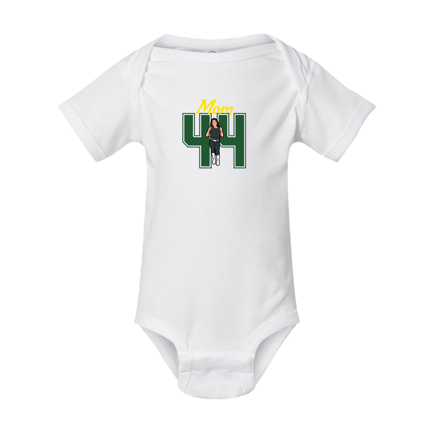 Baby Onesie — Mothers Day Shirsey in White