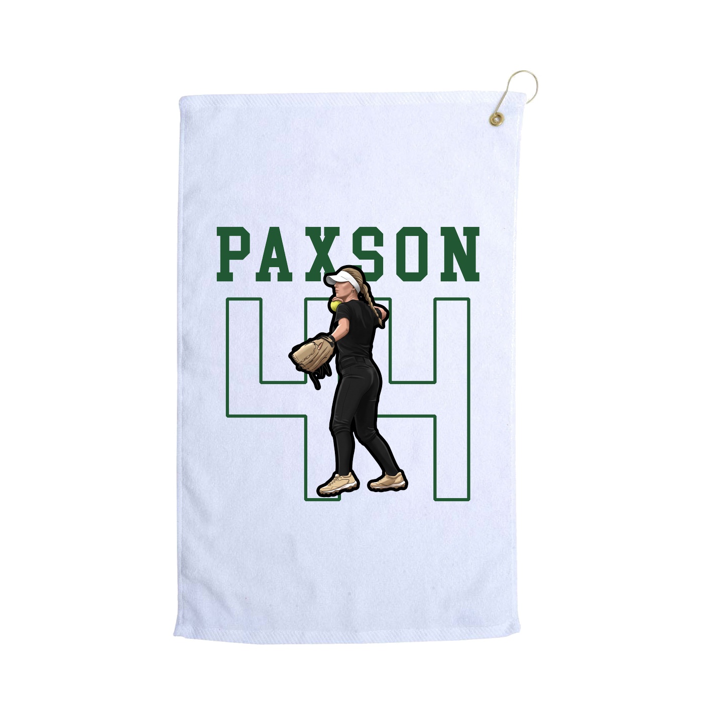 Golf Towel — Shirsey in White