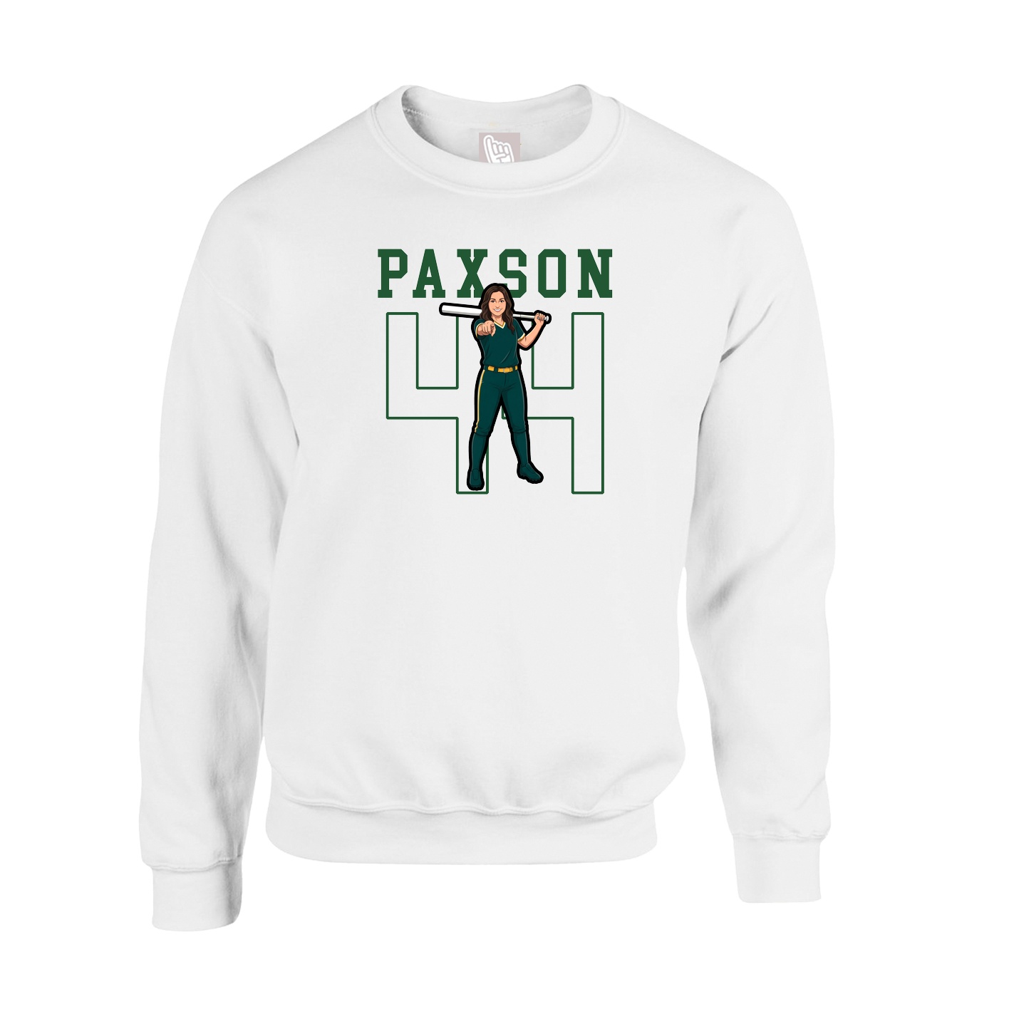 Fleece Crew — Shirsey in White