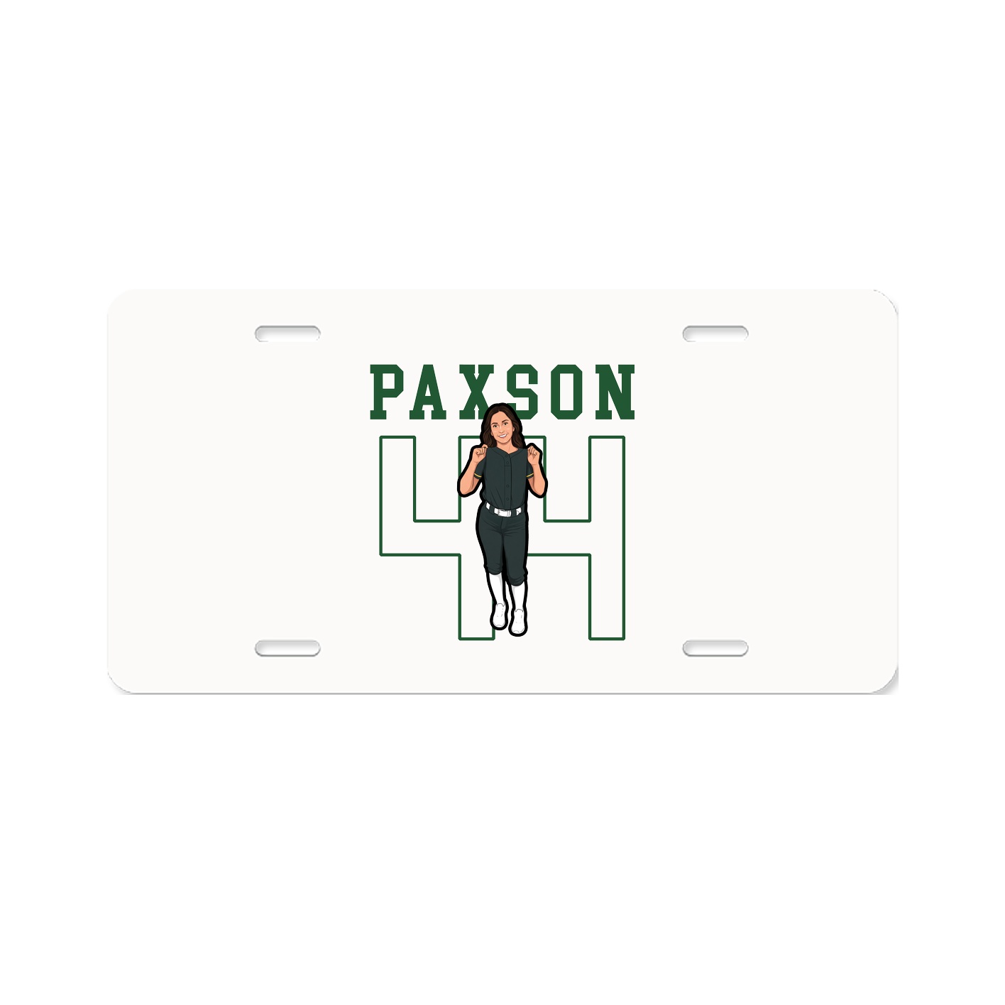 License Plate — Shirsey in Classic