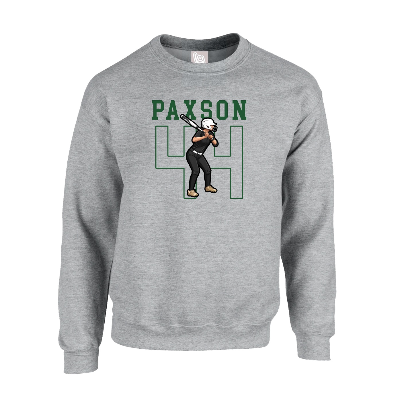 Fleece Crew — Shirsey in Grey