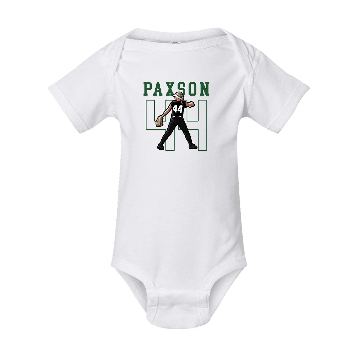 Baby Onesie — Shirsey in White