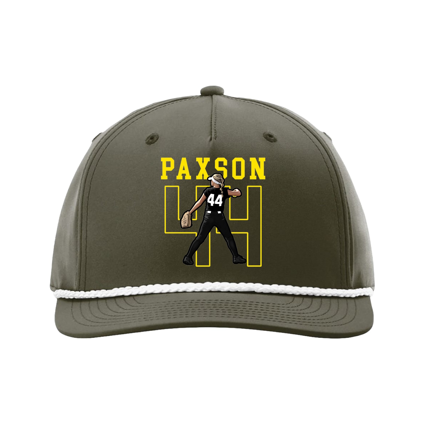 Five-Panel Classic Rope Cap — Shirsey in Green