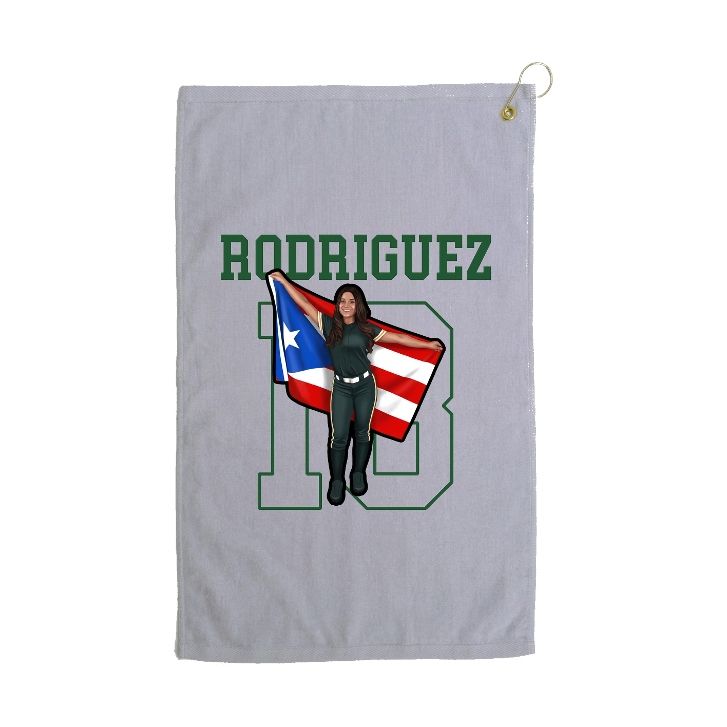 Terry Velour Golf Towel