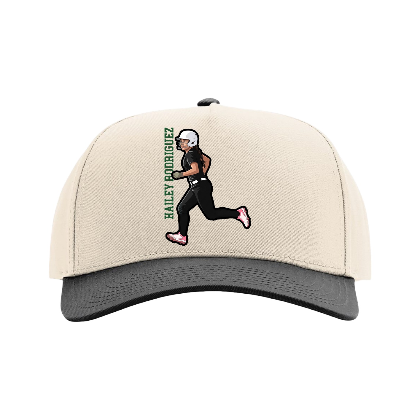 Full Fabric Five-Panel Champ Cap
