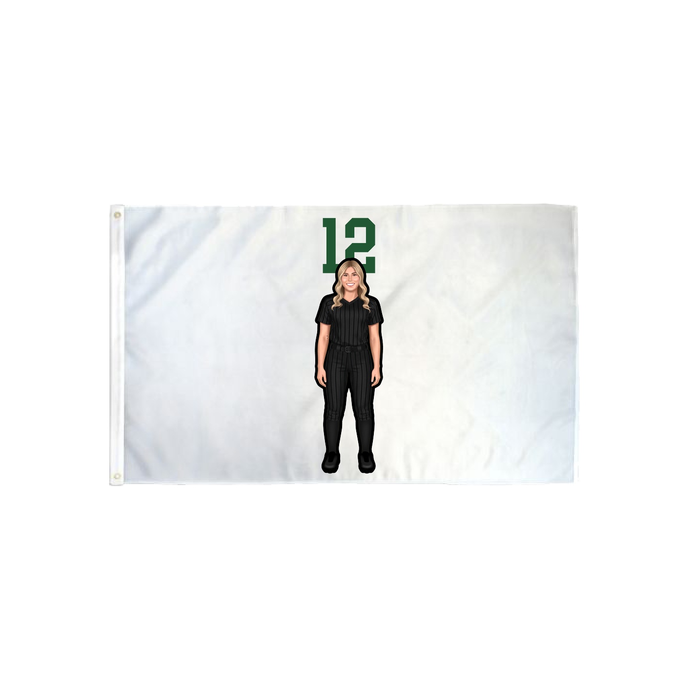 3x5 Flag — Number Top in Classic