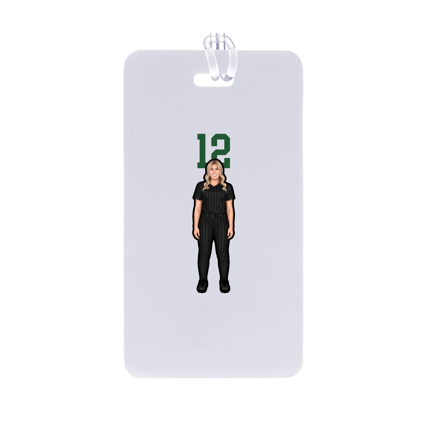 Bag Tag — Number Top in Classic