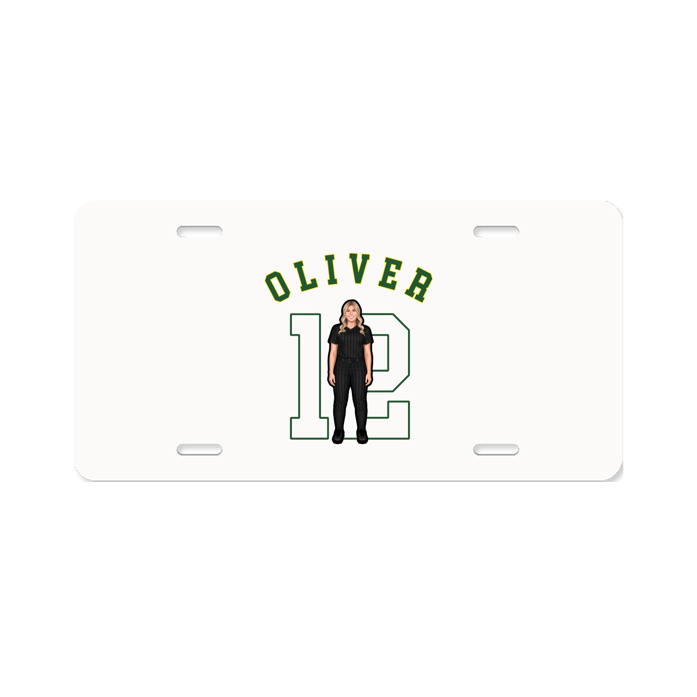 License Plate — Shirsey Arch in Classic
