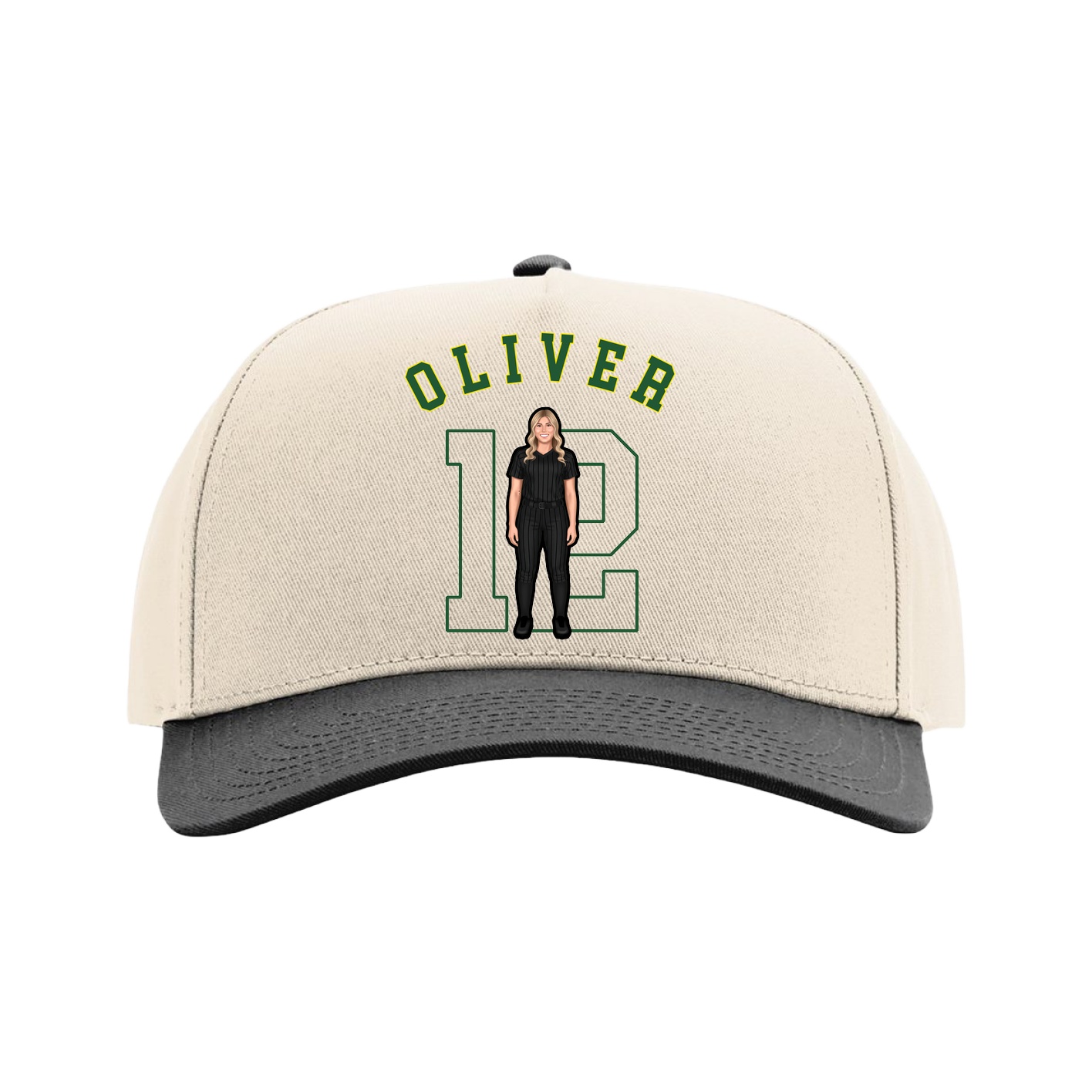 Full Fabric Five-Panel Champ Cap