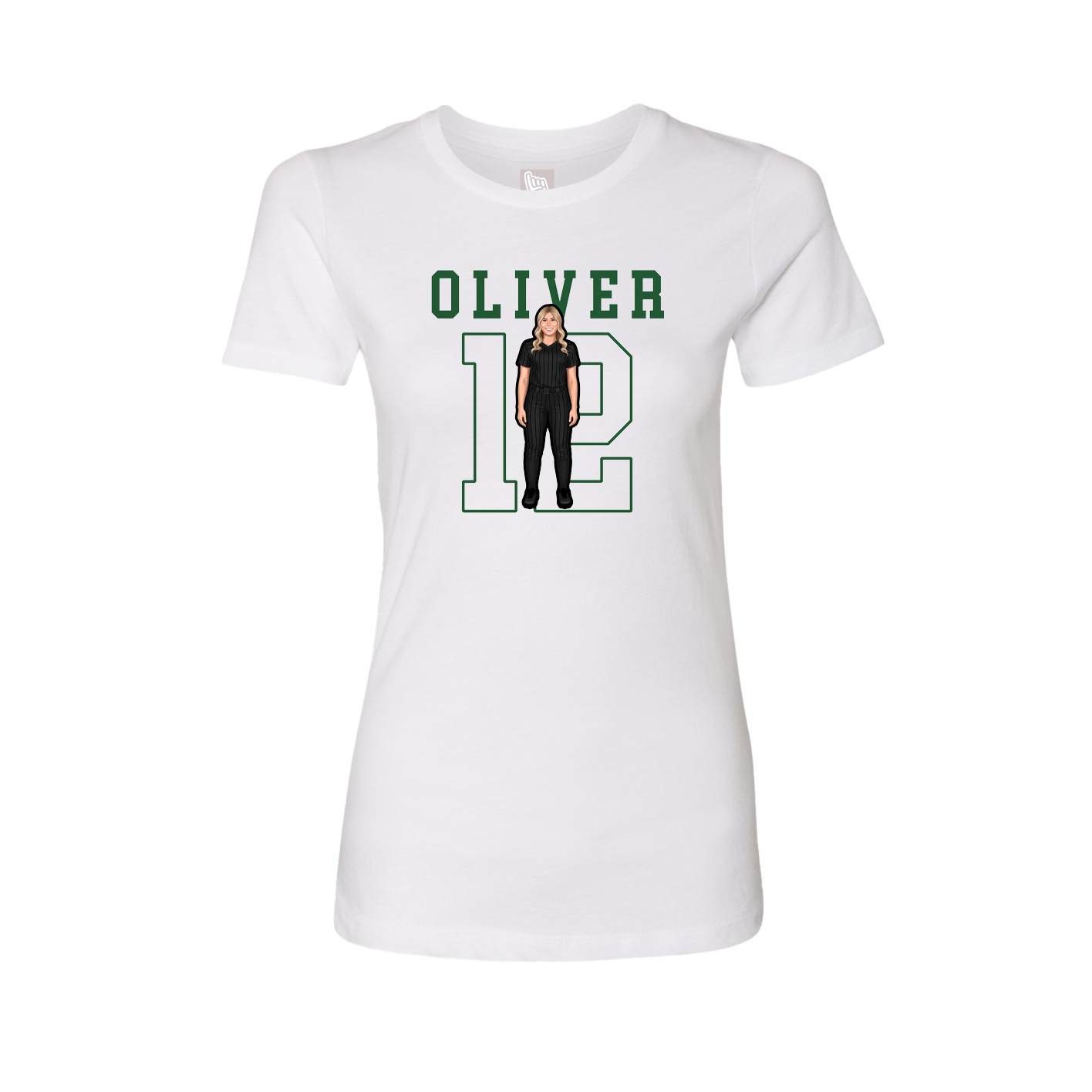 Fitted Women's Tee — Shirsey in White